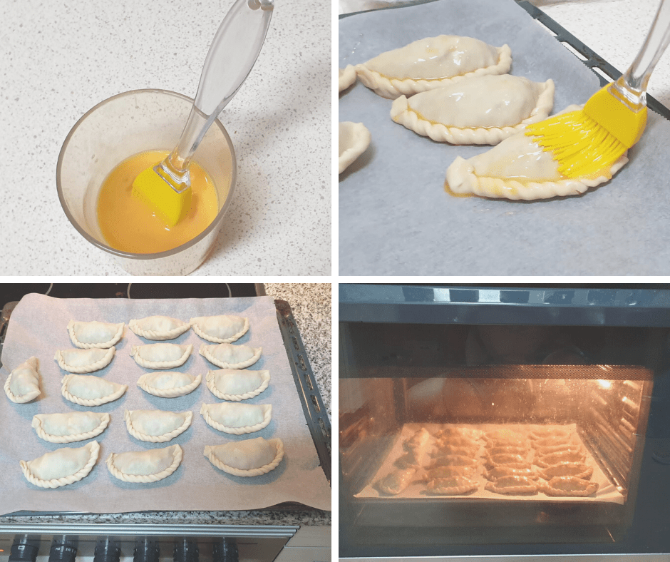 collage elaboración empanadas