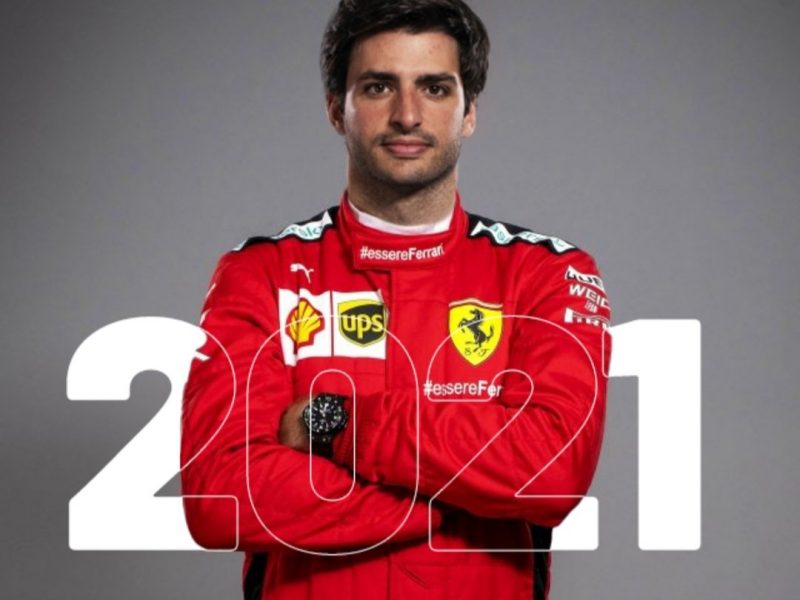 Ferrari escoge a Carlos Sainz Jr