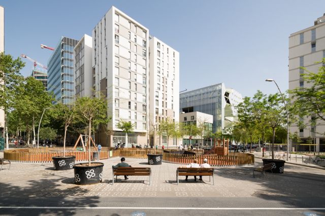 'Superilla' Poblenou / Ayuntamiento de Barcelona