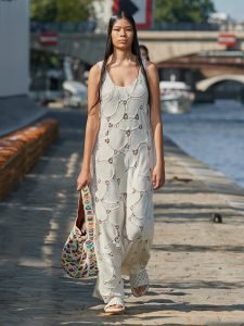 Lace one piece for the Chloé spring/summer 2022 collection