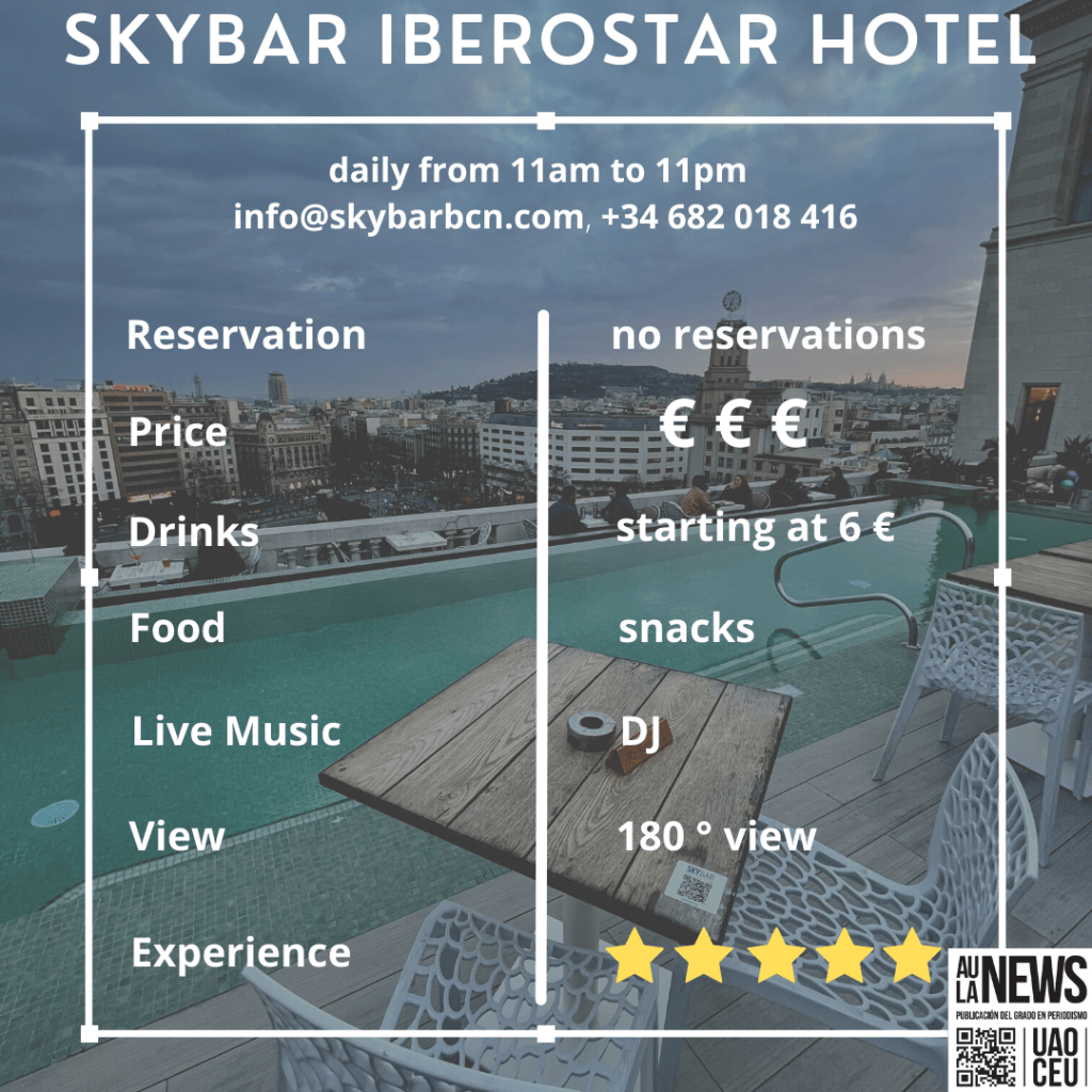 Barcelonas best skybars: All important information for Skybox Iberostar Hotel