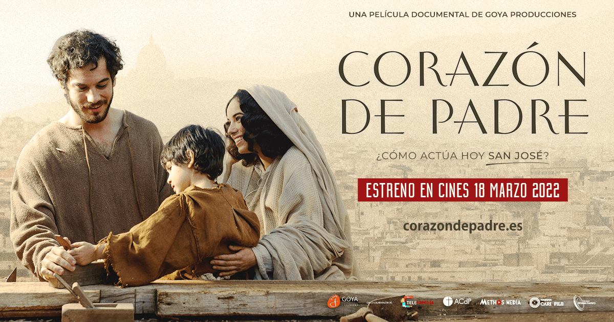 Cartel de la película, 'Corazón de padre', que trata sobre la acción que hace actualmente San José / 'Corazón de padre'