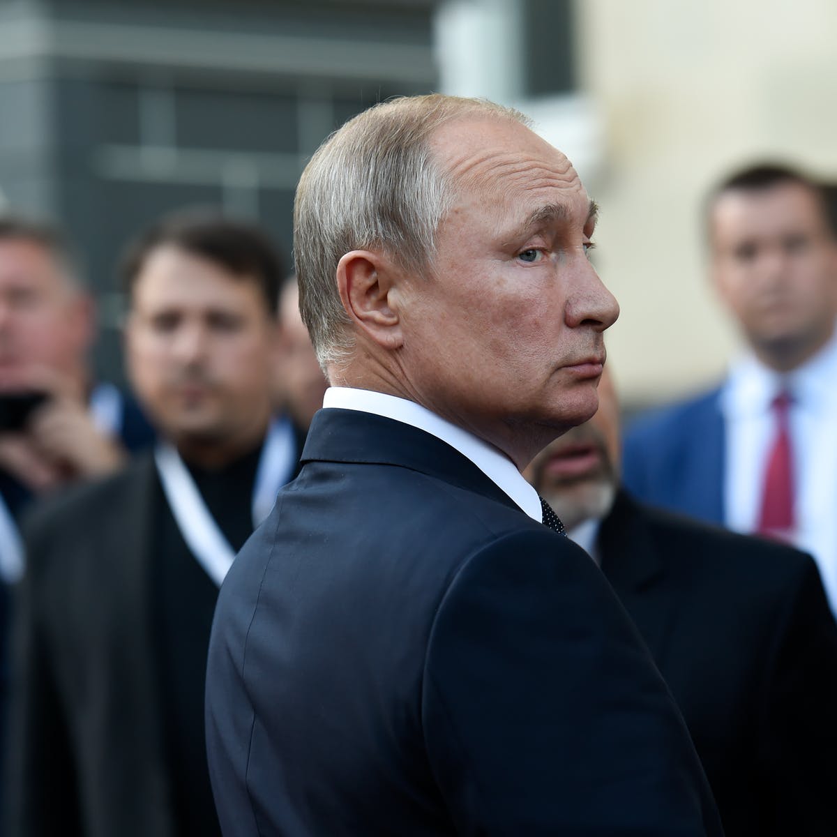 El presidente de Rusia, Vladimir Putin, en Armenia (2019)