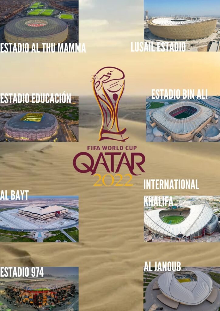 Las 8 sedes del Mundial 2022