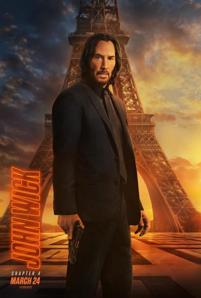 Poster for John Wick: Chapter 4 Must-watch this month