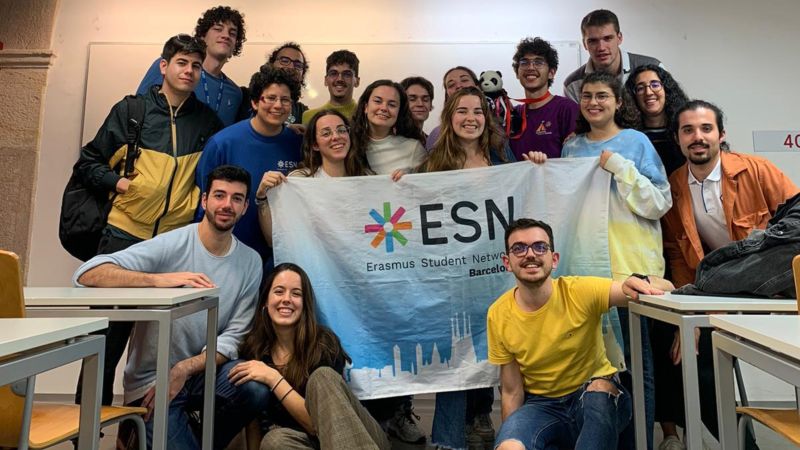 Erasmus Students in Barcelona