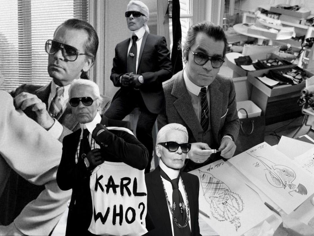 Collage de Karl Lagerfeld