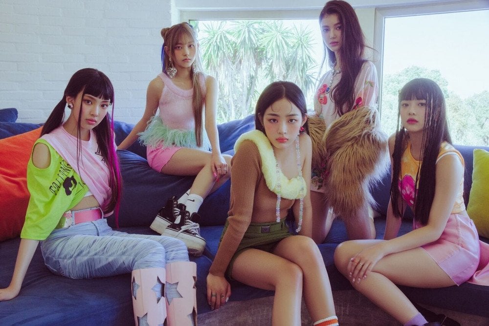 Kpop girl group New Jeans