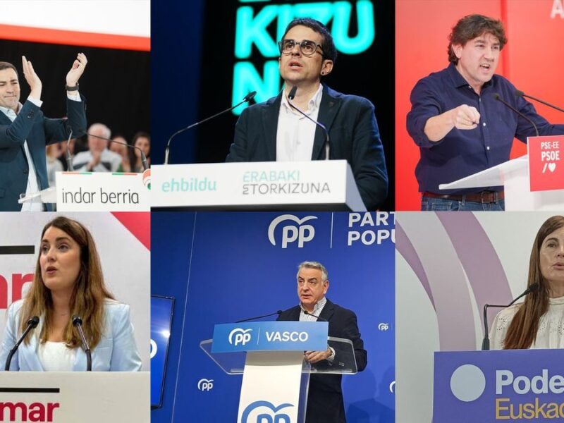 La campaña electoral vasca da el ‘pistoletazo’ de salida