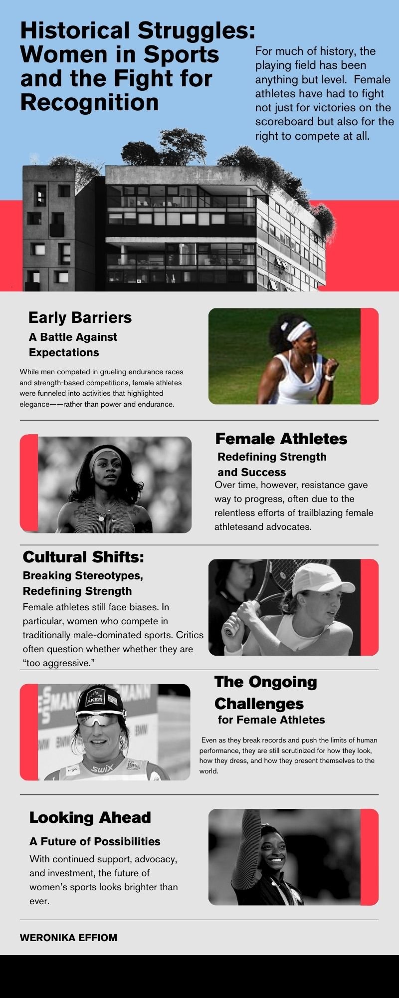 An ifnografy of women historical struggles in sports 