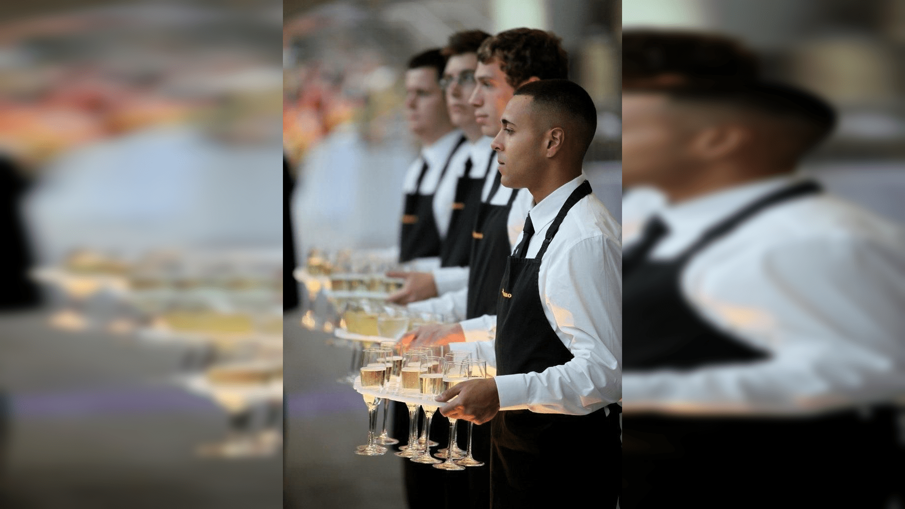 Camareros de catering