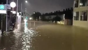 Dublin Floods: Nutgrove Avenue Flooded