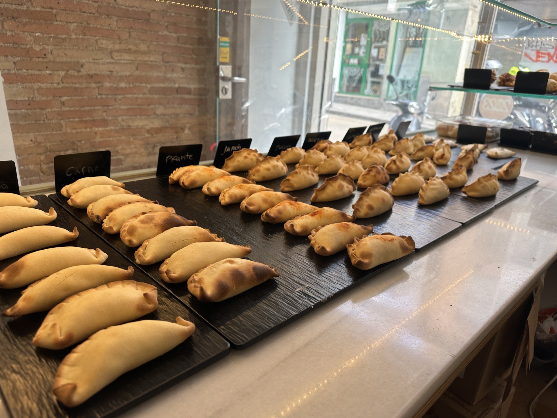 Las empanadas, el producto más vendido de Glutery Fuente: Claudia Moreno