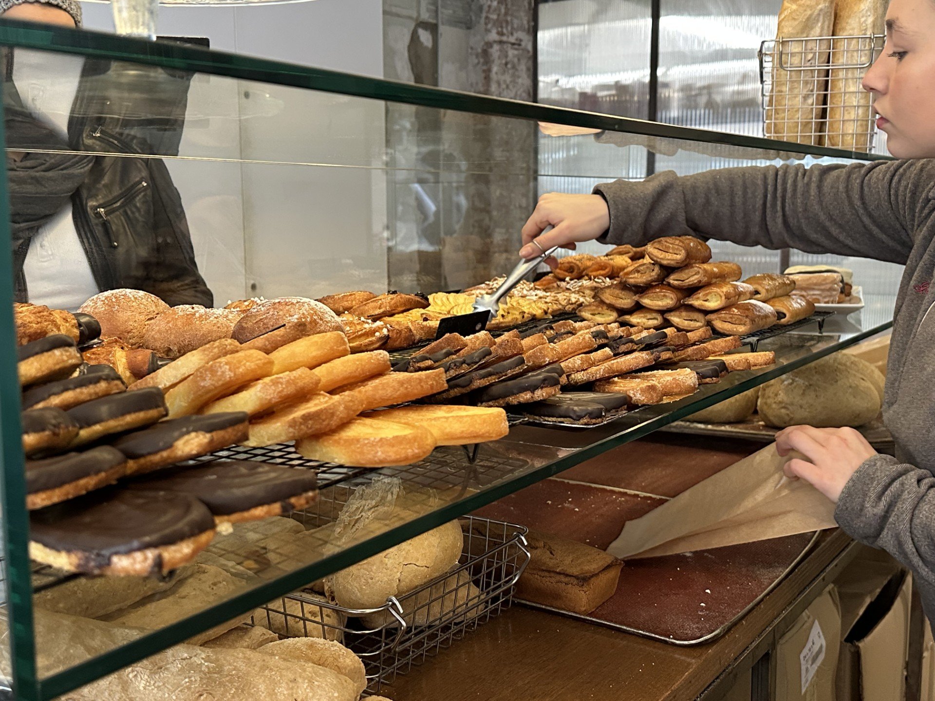 Mostrador de GlutenTag un sábado por la mañana Fuente: Claudia Moreno