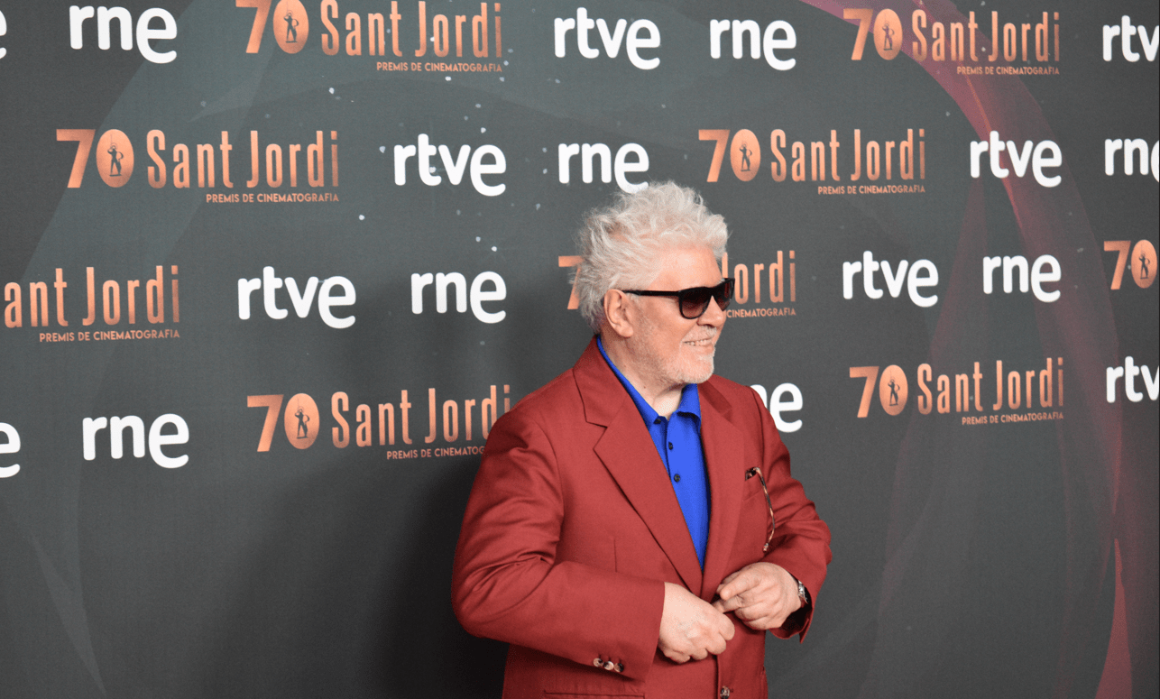 Pedro Almodóvar en los Premios Sant Jordi 2026. Fuente: Claudia Moreno