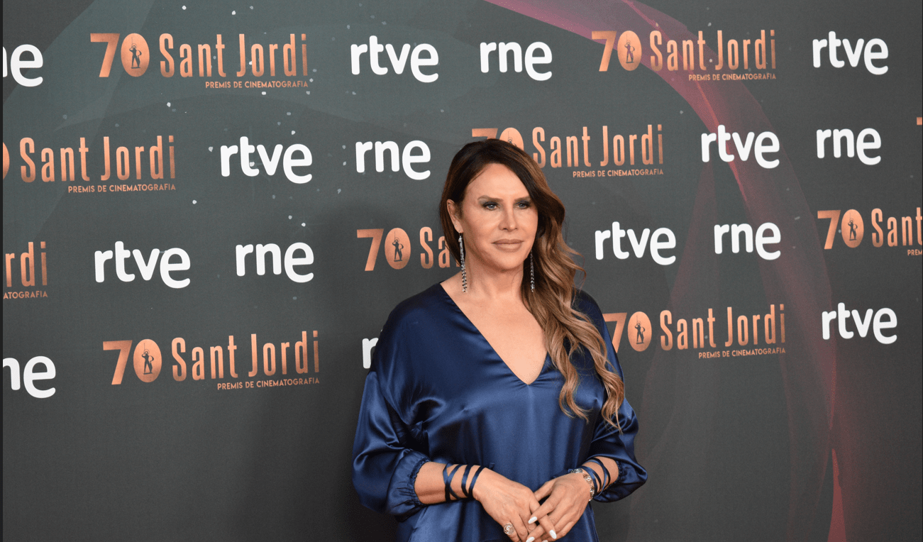 Karla Sofía Gascón en los Premios Sant Jordi 2026. Fuente: Claudia Moreno