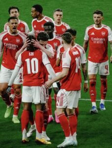 Jugadores del arsenal. Vía instragram del club