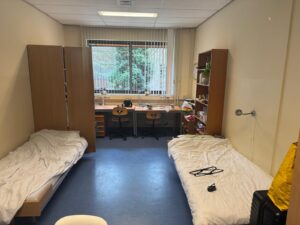 Habitación de una residencia universitaria en Maastricht